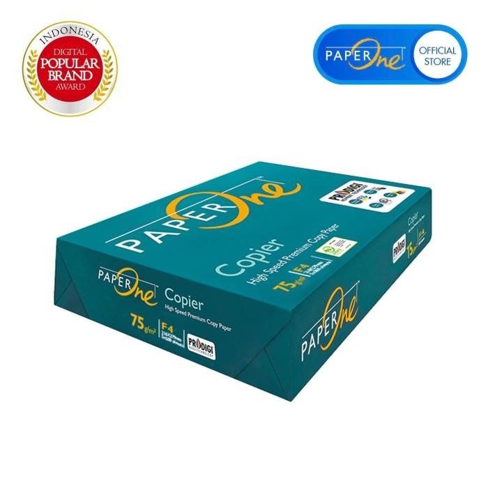 

Paperone Kertas Fotocopy F4 75Gr - 1 Rim (500 Lembar)