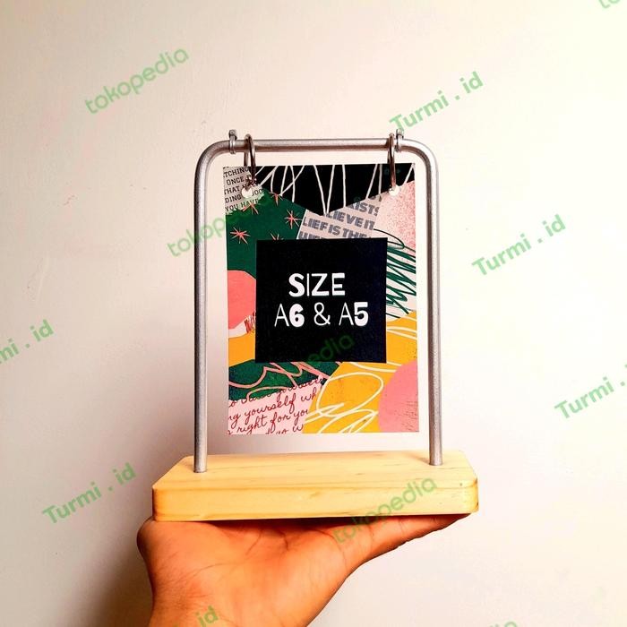 

Pilihan- Tempat Menu Holder Menu / Gantungan Menu Cafe / Stand Menu Kayu Besi