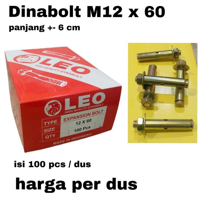 Pilihan- Dinabolt 12 X 60 / Dinabolt Murah / Dinabolt Per Dus