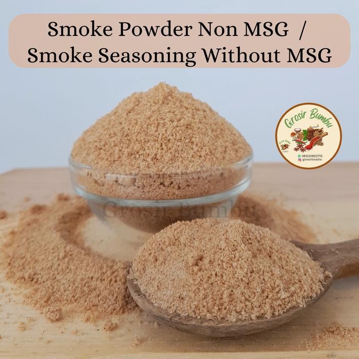 

NEW PRODUK SMOKE POWDER NON MSG 500GRAM / SMOKE SEASONING WITHOUT MSG REE RAIN553