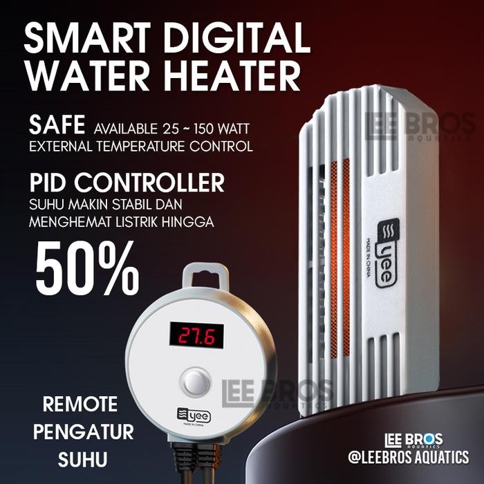 SMART HEATER AQUARIUM / PEMANAS AIR AQUARIUM / AQUARIUM HEATER / HITER