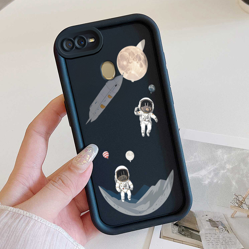 Casing Hp untuk OPPO A7 A5s A12 A12s A11K Case Casing HP Softcase ponsel silikon tahan Kasing Petual