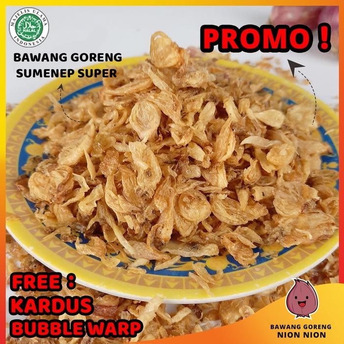 

NEW PRODUK BAWANG GORENG SUMENEP SUPER PREMIUM 1 KG TAHAN LAMA, GURIH DAN RENYAH REE RAIN