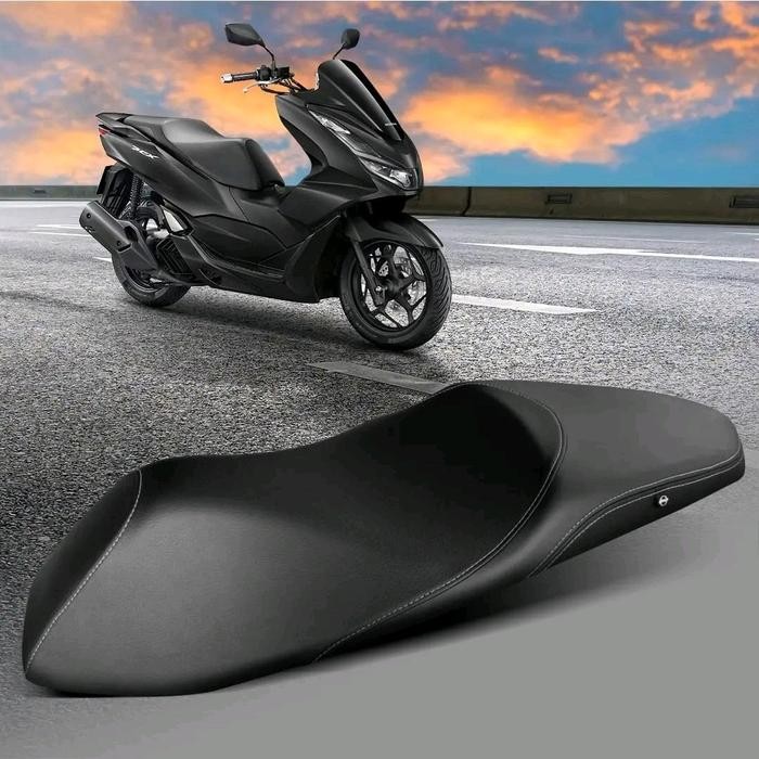 Wawar.store JOK PCX, COVER JOK MOTOR MBTECH PCX 160, PCX 150, SARUNG JOK MOTOR, KULIT JOK