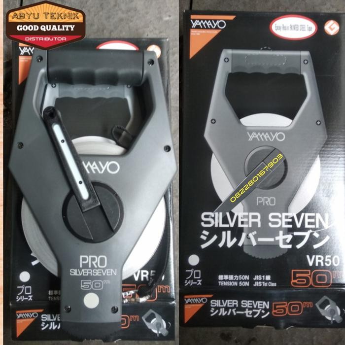 Limited Meteran Roll Gulung/Measuring Tape 50Meter Merek Yamayo Original Terlariss 