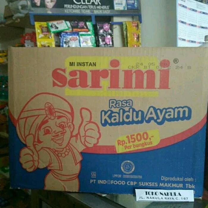 

Pilihan- Mie Instant Sarimi Rasa Kaldu Ayam 1 Dus