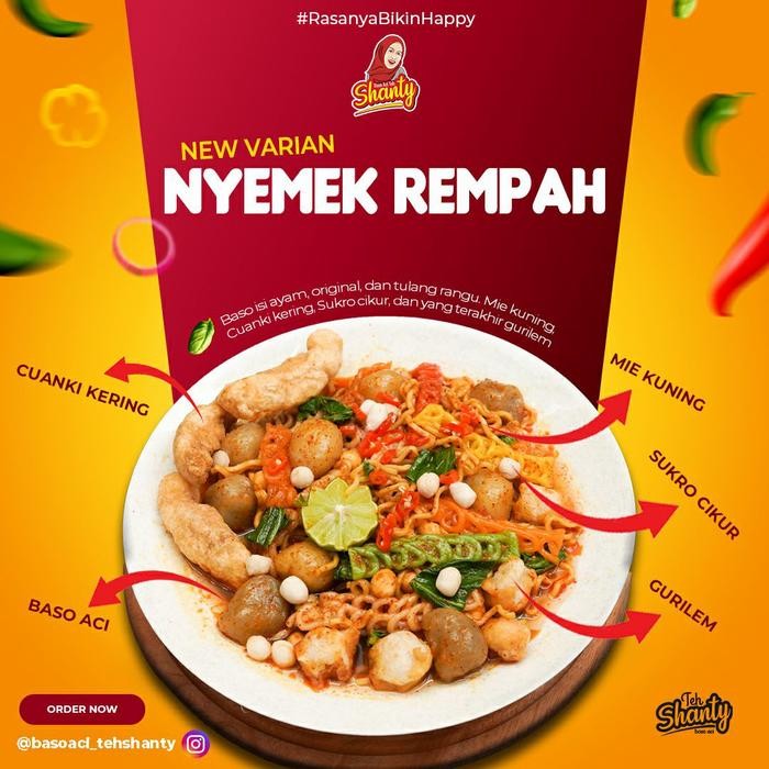 

Pilihan- Mie Nyemek Teh Shanty Cagur