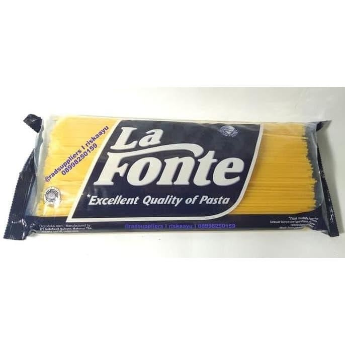 

Pilihan- Spaghetti Lafonte 1 Kg 12 X1