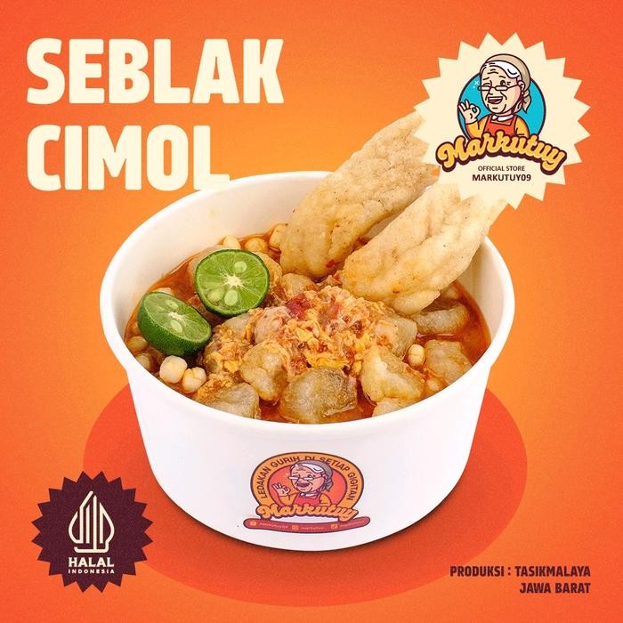 

Pilihan- Cimol Seblak Markutuy Ala Mima 200Gr & 400Gr Instan