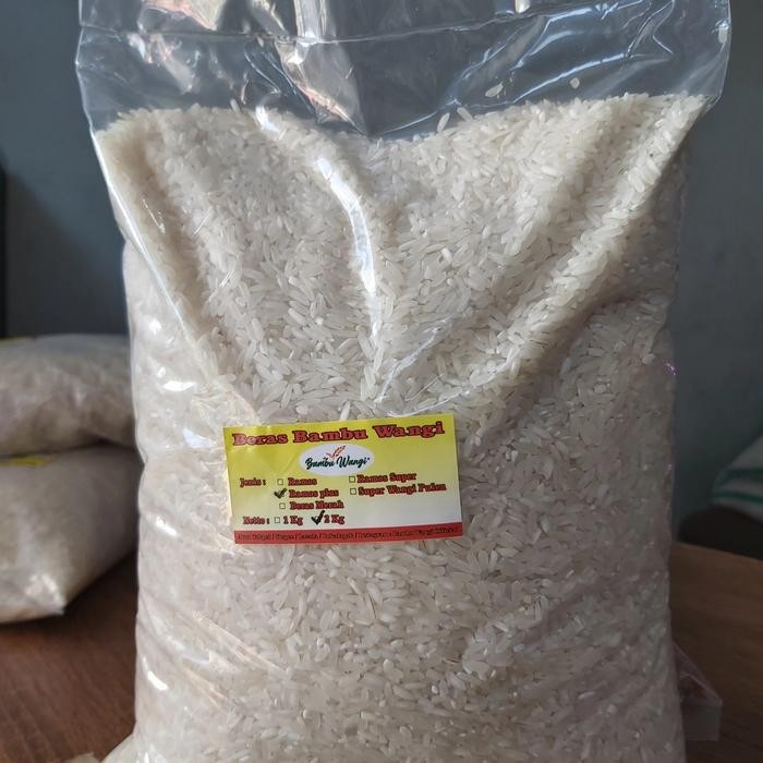 

Pilihan- Beras Ramos Plus - Merk Bambu Wangi 2 Kg