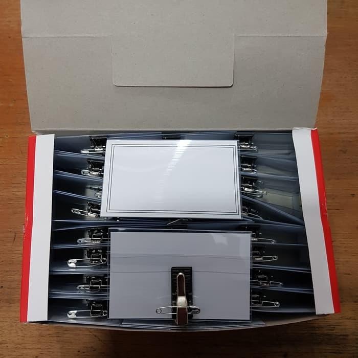 

jjm - [50 pcs] Name Tag Multi Tebal id bagde