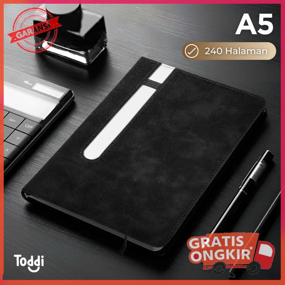 

Buku Jurnal Hardcover Diary 80 GSM 240 Halaman A5 - TD158