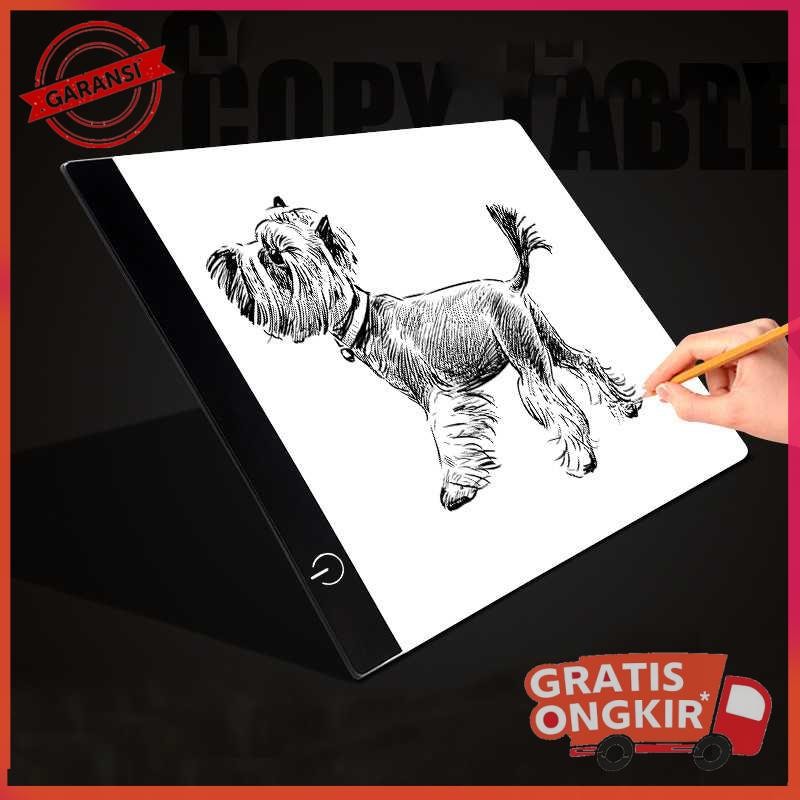 

Drawing Tracing Board LED A4 Adjustable Light with Dot Scale - D30