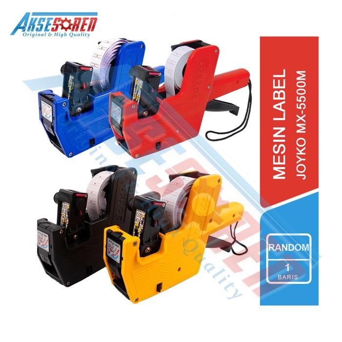 

Pilihan- Alat Label Harga 1 Baris Joyko [Mx-5500M] / Mesin Cetak 1 Line Baris / Alat Membuat