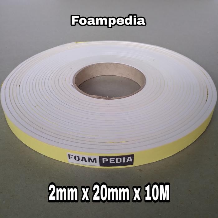 

Pilihan- Single Foam Tape Putih 2 Mm X 20 Mm X 10 M