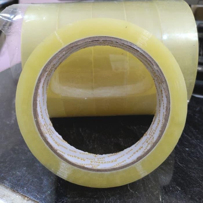 

Pilihan- Lakban / Selotip Bening 1Inch X 72Yard X 40Mc Tebal Isi 6 Pcs