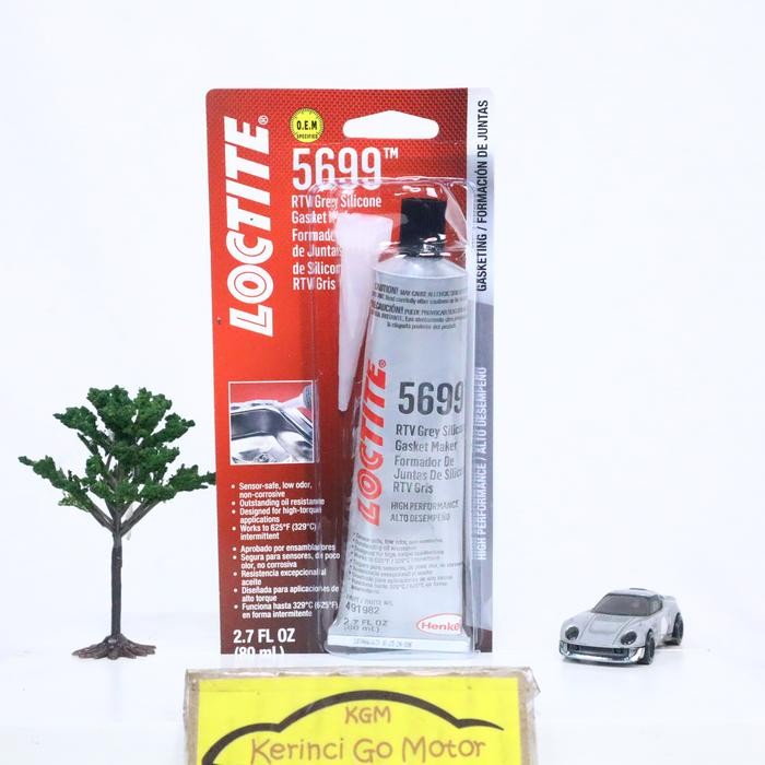 

Pilihan- Loctite 5699 Rtv Grey Silicone Gasket Maker Sealer Lem Silikon 80Ml
