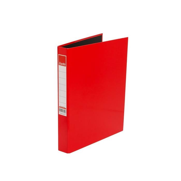 

Pilihan- Bantex Laminated Ring Binder 2 Ring 25Mm A4 Red 1130 09