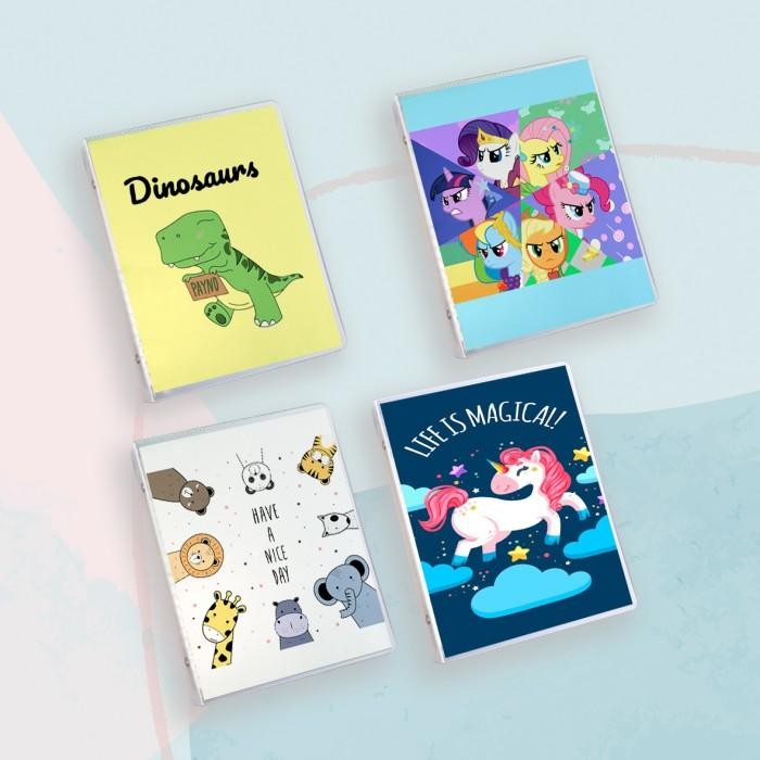 

Pilihan- Binder Note Map Binder File Serial Anak A5 20 Ring Kotak Rulled Hvs