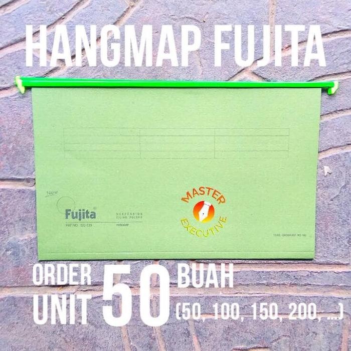 

Pilihan- Fujita Hangmap No. 100 Suspension Filing Folder (Foolscap Size) Hijau