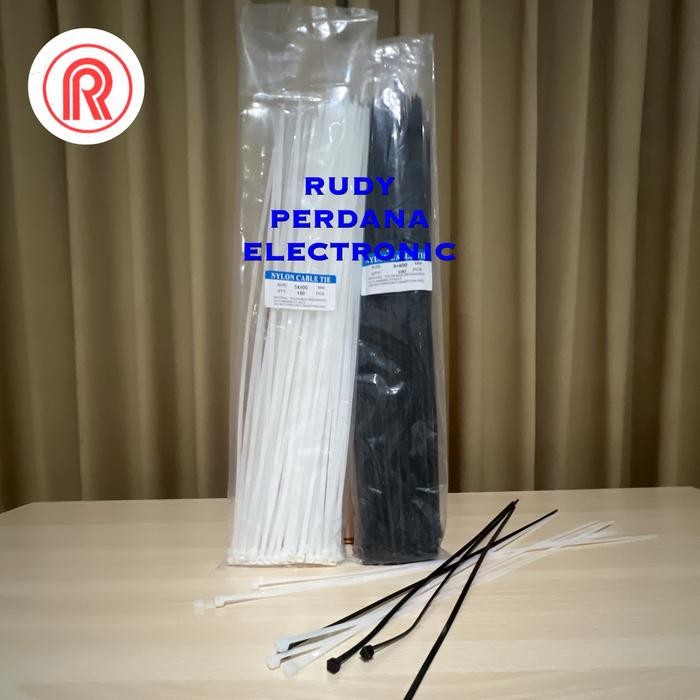 

Pilihan- Nylon Cable Tie Kabel Ties Nilon 5X400Mm 5 X 400 Mm 40 Cm