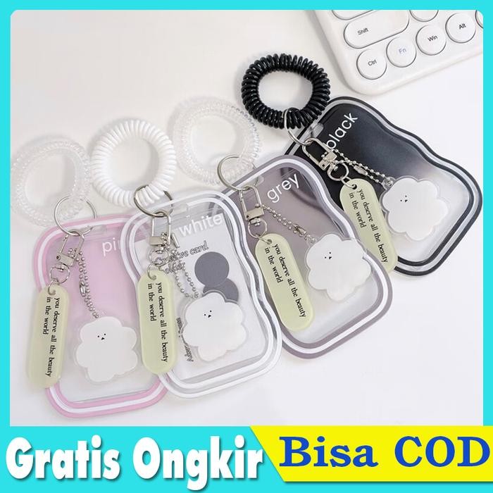 

Pilihan- Id Card Holder Keychain Photocard Kpop Tempat Kartu Gantungan Kunci