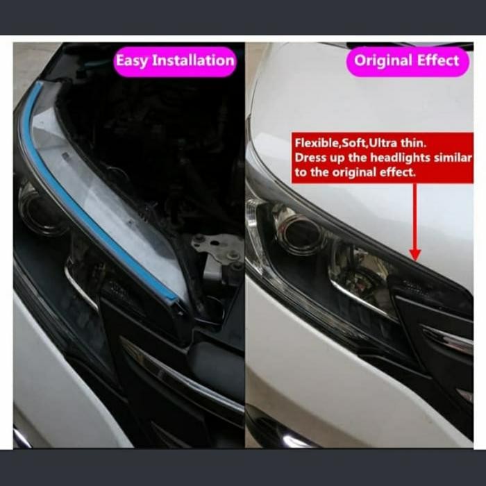 Bagus Lampu Alis Headlamp Mobil New Yaris Lele Led Drl Sen Running 2Pc Keren Terlariss 