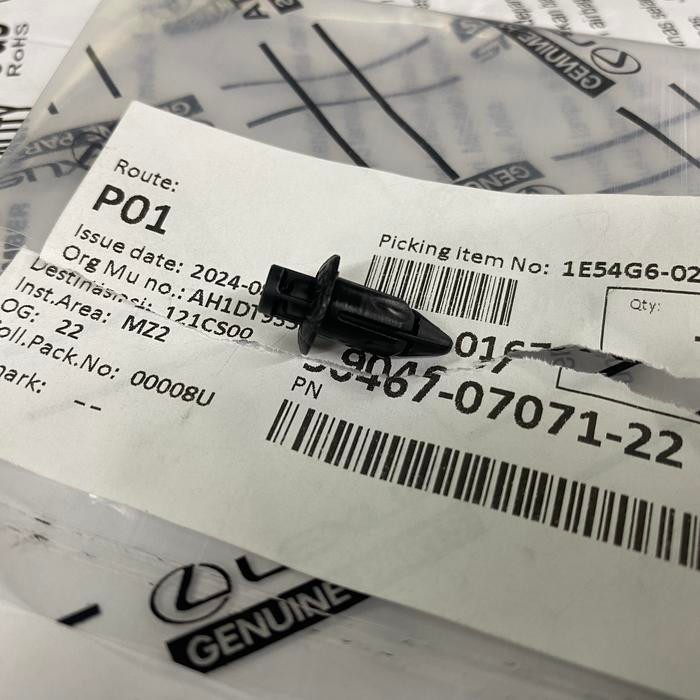 Jual Klip-Kancing Bemper Depan Yaris-Vios-Limo Gen 2 Ori