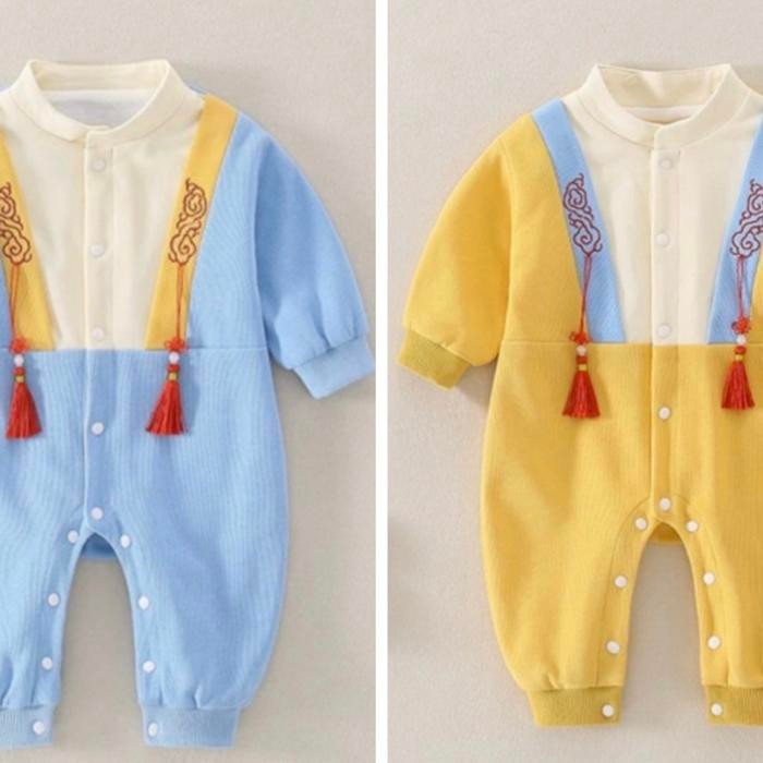 Jumper Cheongsam Baby / Baju Baby Tradisional Shanghai / Romper Baby