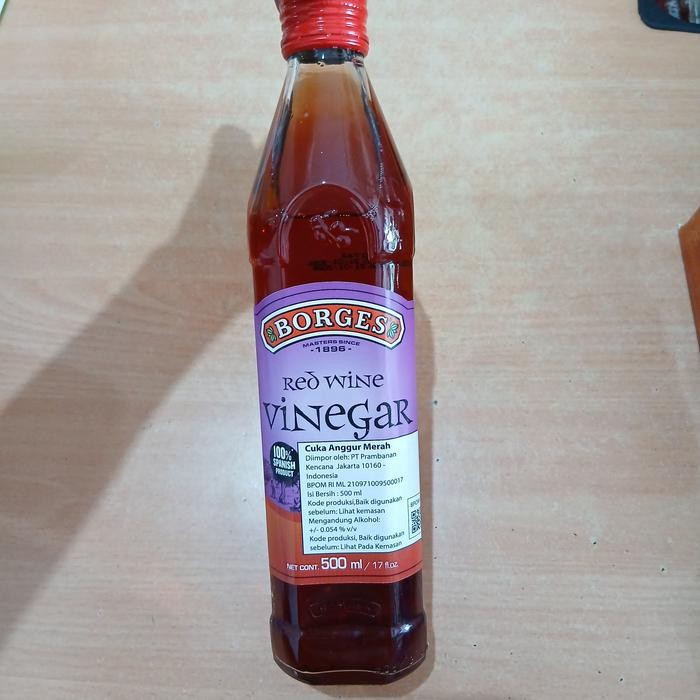 

Pilihan- Borges Red Wine Vinegar 500 Ml