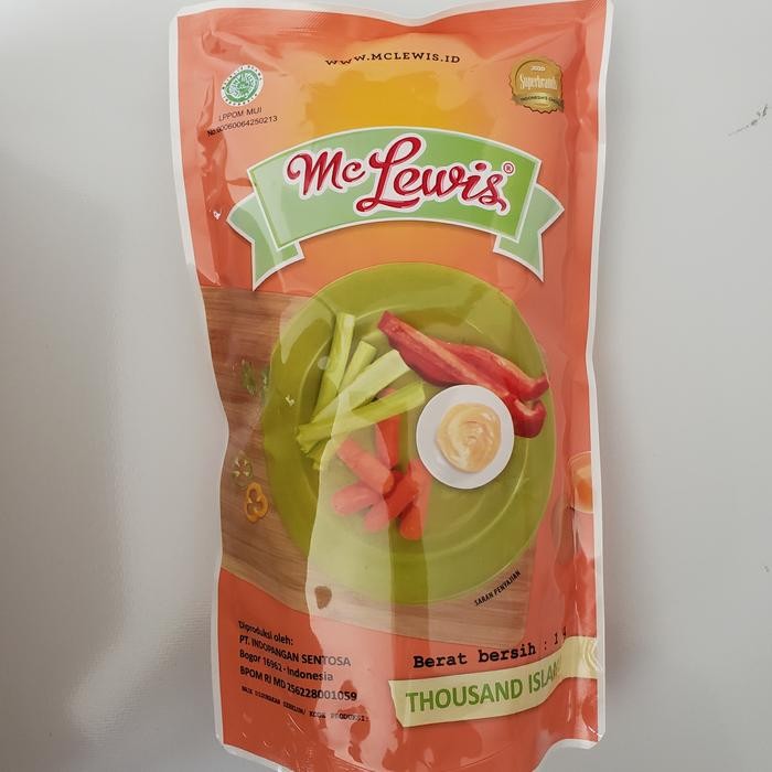 

Pilihan- Mc Lewis Thousand Island - 1Kg