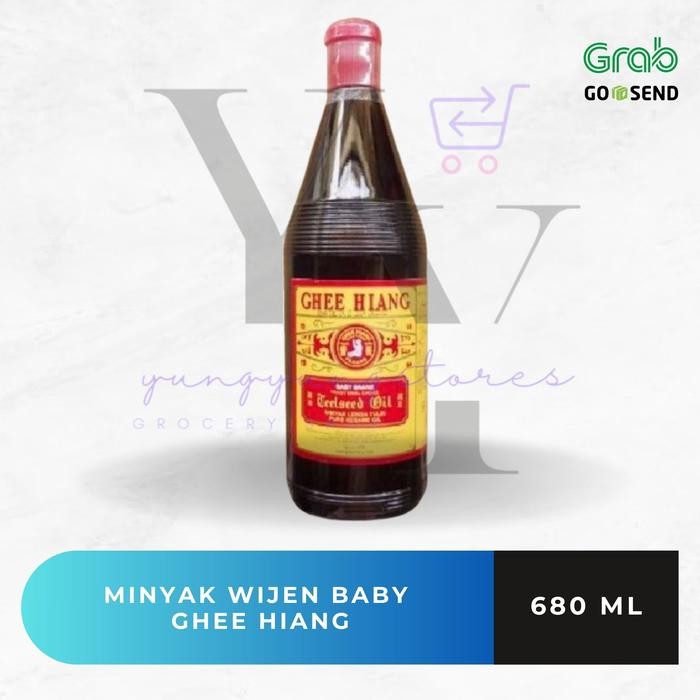 

Pilihan- Minyak Wijen Baby / Ghee Hiang Sesame Oil 680 Ml