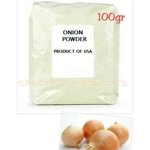 

Pilihan- Onion Powder / Onion Bubuk / Bawang Bombay Bubuk - 100Gr