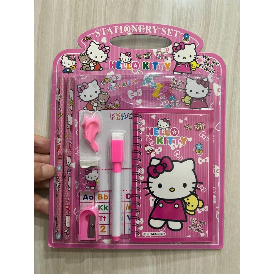 

Terbaru! Pensil Set Lengkap Alat Tulis Anak Sekolah Kado Ulang Tahun Anak Souvernir Anak Hampers