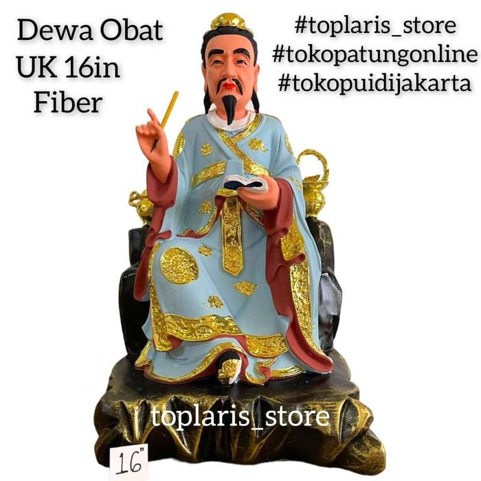 Patung Fa Thou Dewa Obat Fiber 16In 022