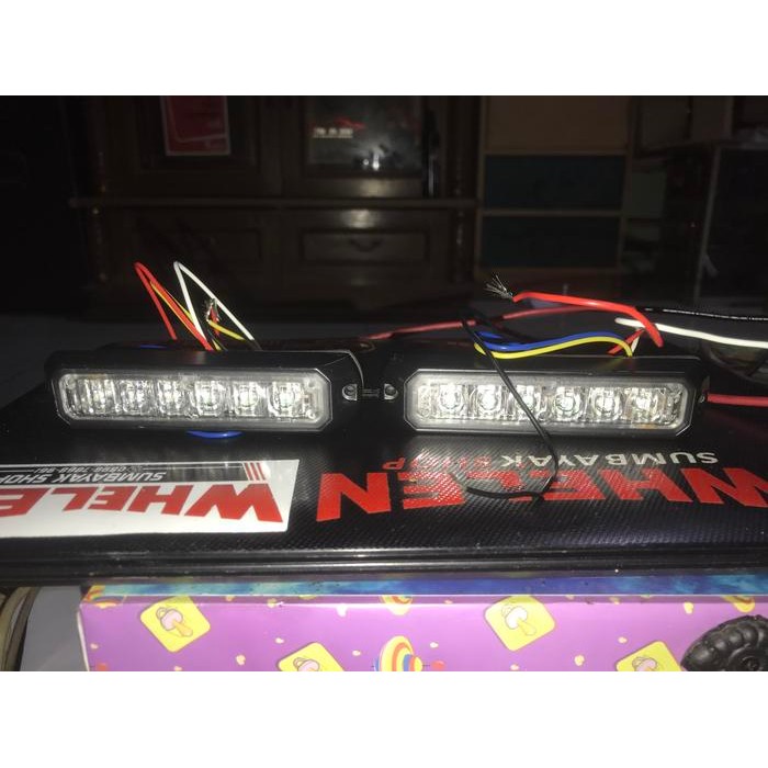 Sale Strobo Polisi Federal F6 Series Blue Bukan Ice Blue (Harga 1Pcs) Terlariss 