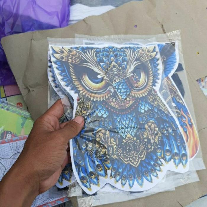 //TERLARIS layangan celepuk kertas mini