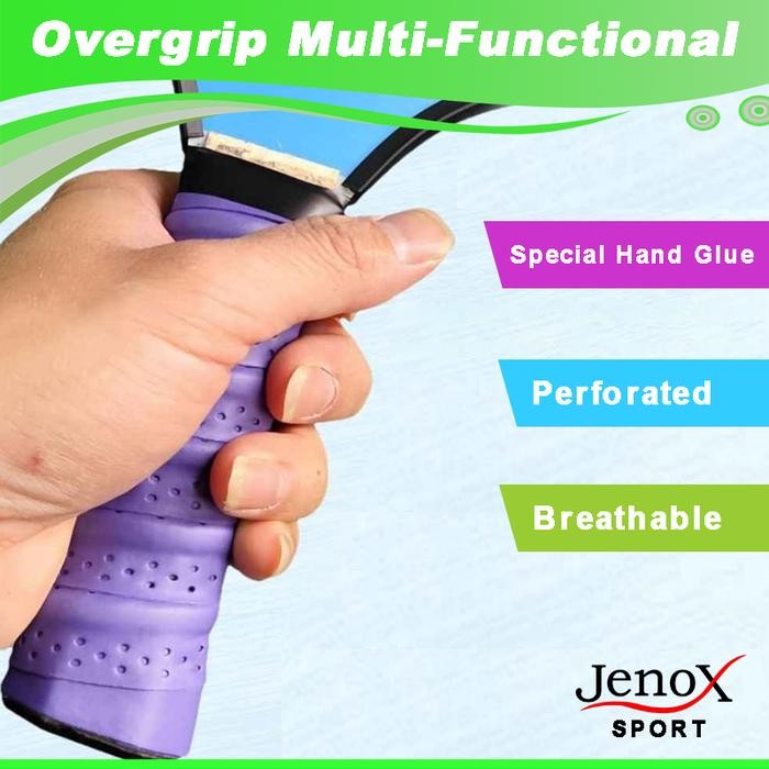 Grip Raket Tenis Padel BreathableGrip Raket Tenis - Raket BadmintonGrip alat PancingKeel Hand Glue