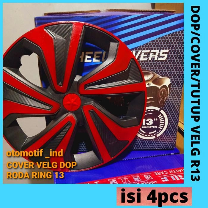 Tutup Dop Roda Tutup Velg Mobil Cover Dop Velg Mobil Ring 13