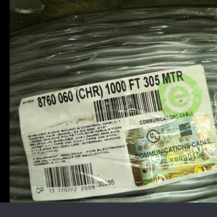 KABEL AWG 18 BELDEN TIPE 8760 1 PAIR METERAN