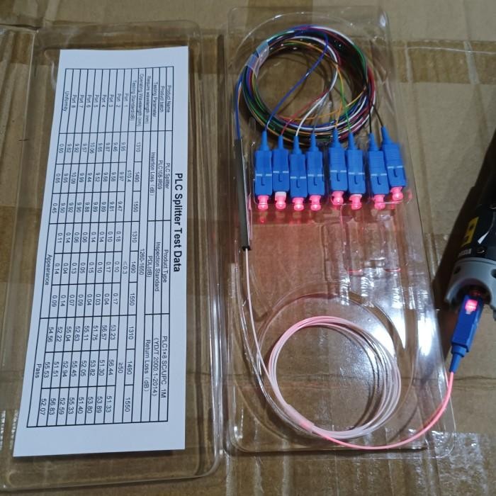 SPLITER 1:8 /FIBER OPTIC