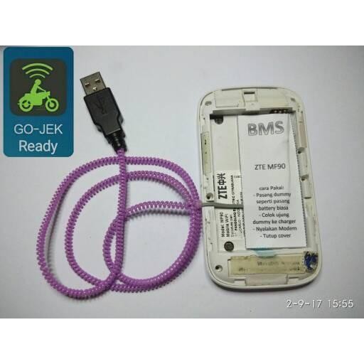 Dummy Battery Bolt ZTE MF90, Fake Baterai, Batre Modem, USB Male