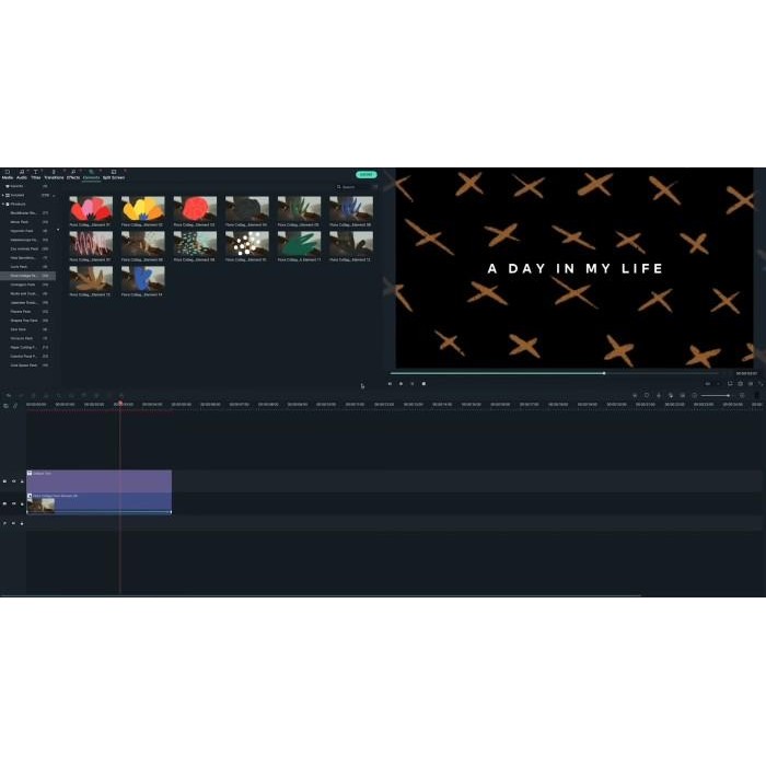 Filmora X atau Filmora 10 Bonus Full Effect