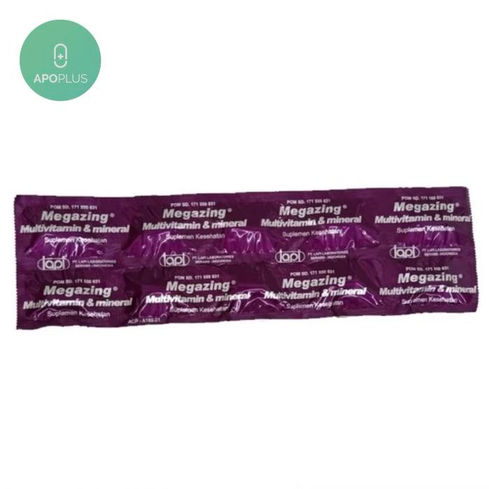 Megazing Multivitamin Plus Zinc Zat Besi 10s tablet