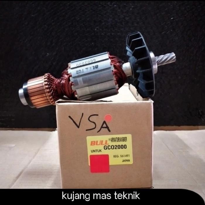 ARMATURE / ANGKER GCO2000 FOR MESIN CUT OFF BOSCH GCO 2000 / GCO 2000