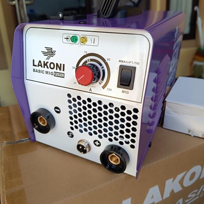 Mesin Las Lakoni Basic MIG 125iXR IGBT Inverter Basic 125 iXR 450W