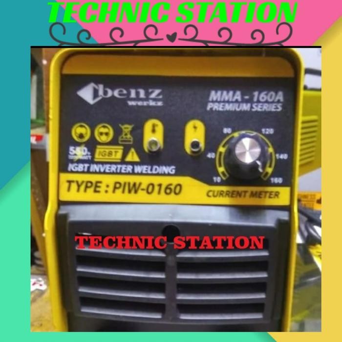 MESIN LAS LISTRIK BENZ MMA-160 IGBT 550 Watt