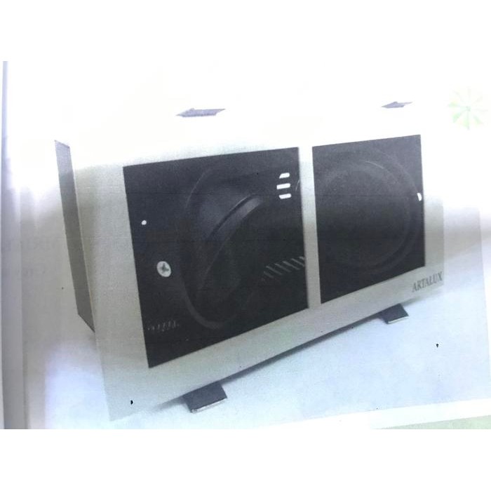 Kap Halogen 2 Lampu - Rumah Lampu Halogen