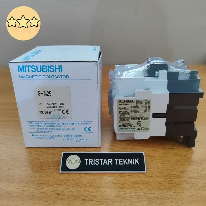 MITSUBISHI CONTACTOR SN 25 Kontaktor s-n25 sn25 SN-25