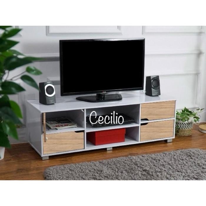 Bisa Termin! [Meja Tv] Meja Serbaguna - Meja Tv Putih - Meja Minimalis - Rak Tv - Meja Tv Elegan -